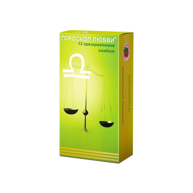 Презервативы Гороскоп любви® №12 «Весы», 12 шт, опт фото 1
