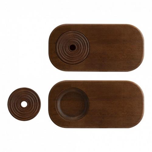 Доска для подачи прямоуг. 320*160 мм. бук Bonna /1/4/ фото 1