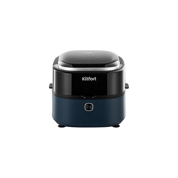 Аэрогриль KitFort КТ-2294, зеленый и черный фото 1