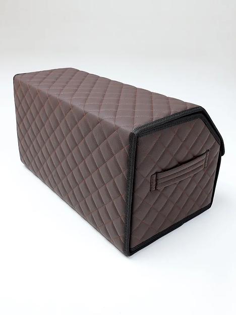 Органайзер в багажник для автомобиля коричневый ОПТ фото 6