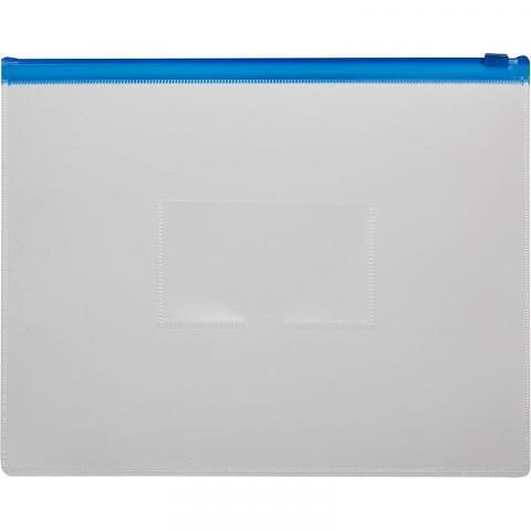 Папка-конверт на молнии А4, 228х335мм, с карманом Attache фото 1