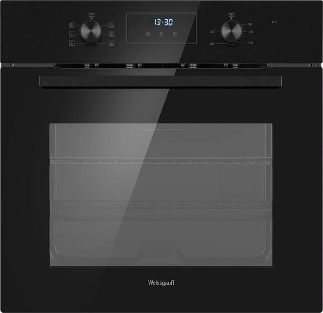 Духовой шкаф Электрический Weissgauff EOM 306 Edition черный фото 1