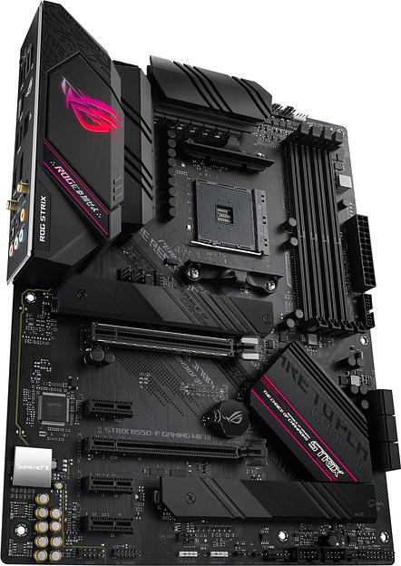 Материнская плата Asus ROG STRIX B550-F GAMING WIFI II Soc-AM4 AMD B550 4xDDR4 ATX AC`97 8ch(7.1) 2.5Gg RAID+HDMI+DP фото 3