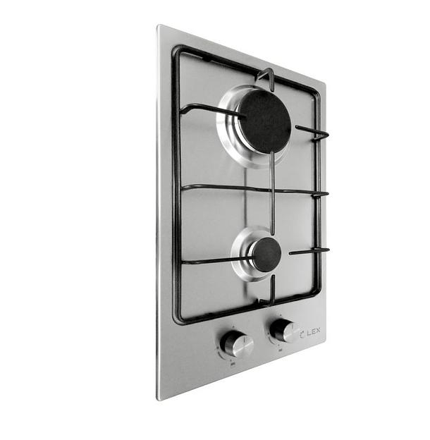 Газовая варочная поверхность Lex GVS 320 IX нержавеющая сталь фото 2