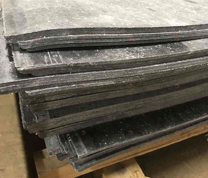 Паронит общего назначения ПОН-Б 1х1000х1500 мм, ГОСТ 481-80 фото 2