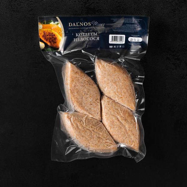 Полуфабрикаты Dalnos Mores «Котлеты из лосося» ОПТ фото 1