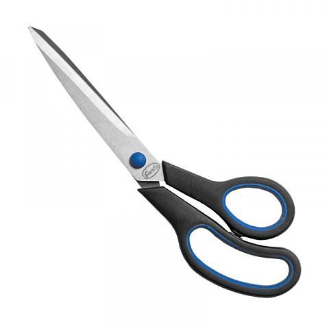 Ножницы из нерж. стали 250 мм, HOME USE, пластиковые ручки с каучуковыми вставками Forofis фото 1