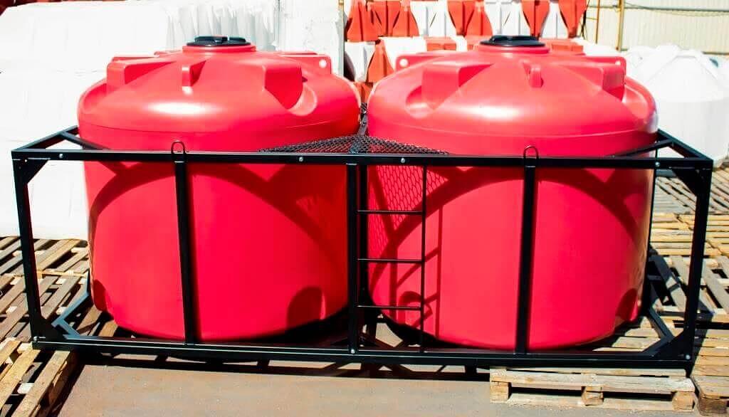 Емкость КАС 4500 TR с откидной крышкой фото 4