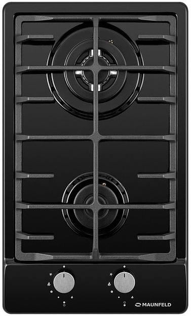 Газовая варочная поверхность Maunfeld EGHE.32.63CB/G черный фото 2