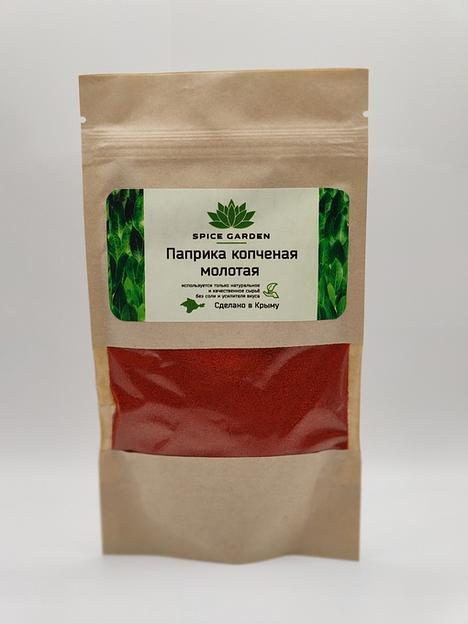 Паприка копчёная молотая Spice Garden дой-пак, 50 г фото 1