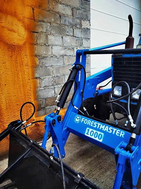 Погрузчик фронтальный ПФУ-1,0 Лесник (кун) фото 5