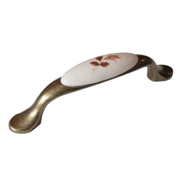 Ручка-скоба L1947-MLK-2, 96мм (керамика) фото 1