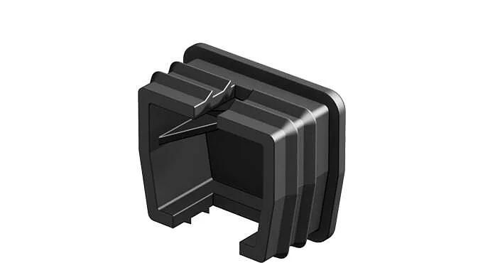 Заглушка для направляющей шины Alutech SGN.01.600 ОПТ фото 1