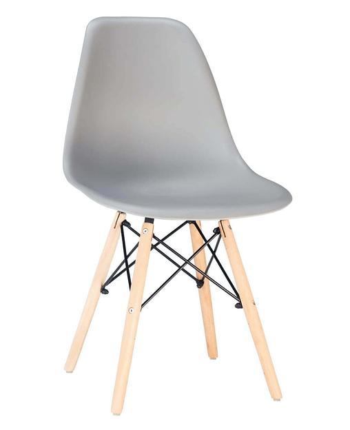 Стул в стиле Eames dsw пепельный 1 шт ОПТ фото 1