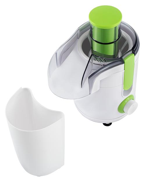 Соковыжималка центробежная Hyundai HY-JE1615 500Вт рез.сок.:400мл. черный/зеленый фото 8