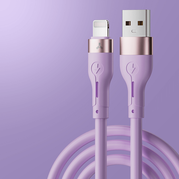 Кабель Accesstyle AL24-S100 Violet фото 1