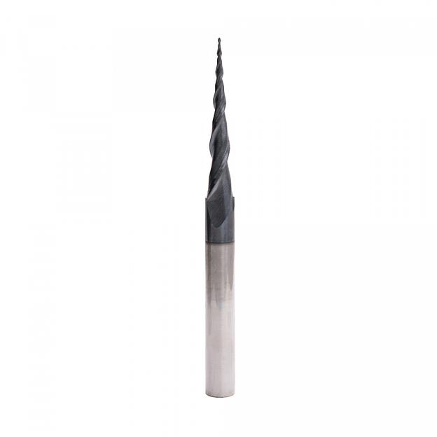 Твердосплавная фреза Delta-Tools коническая D=8x45x100 R=0,5 DTC 8 фото 1