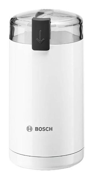 Кофемолка Bosch TSM6A011W 180Вт сист.помол.:ротац.нож вместим.:75гр белый фото 1