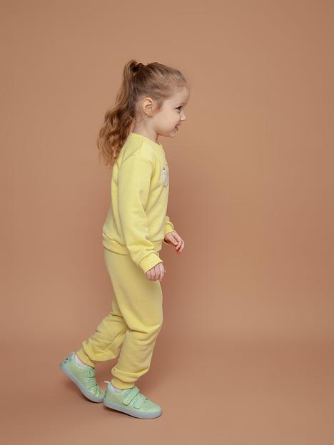 Джемпер детский цвет желтый ОПТ фото 3