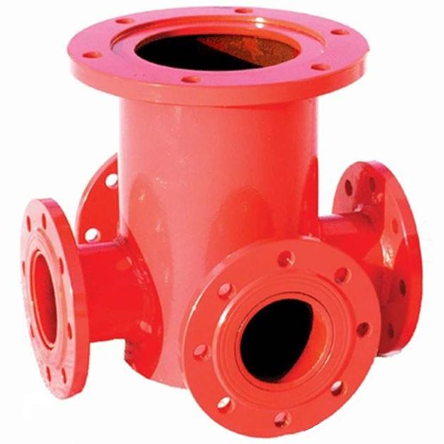 ППКФ 100 Пожарная подставка крест фланцевый стальной фото 1