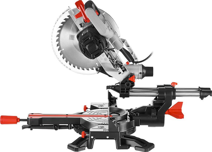 Пила торцовочная с протяжкой Зубр серия «Мастер» ЗПТ-255-1800 ПЛ ОПТ фото 4