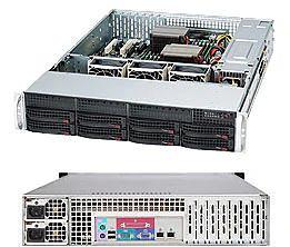 Корпус SuperMicro CSE-825TQC-R1K03LPB 2U 2x1000W черный фото 1