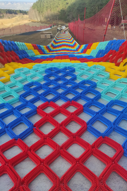 Покрытие для игровых площадок Snowtech цвет оранжевый ОПТ фото 4