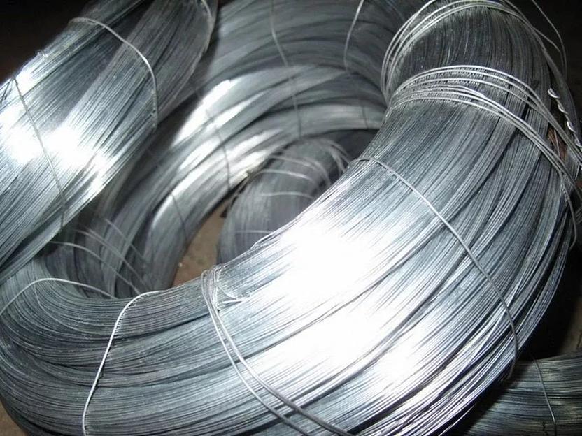 Проволока оцинкованная термообработанная диаметром 0,8 мм 100 кг фото 1