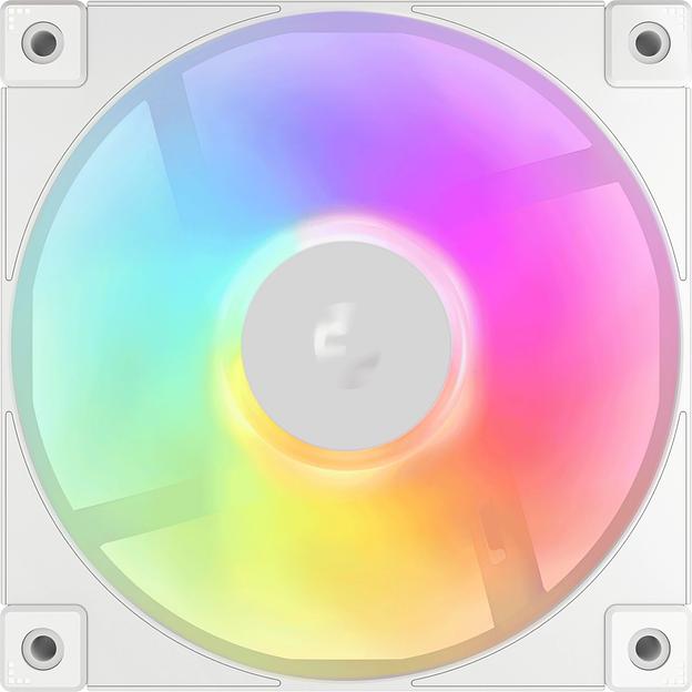 Вентилятор для корпуса Deepcool FD12 ARGB 120х120x25 белый 4-pin (упак.:3шт) (R-FD12-WHAPN3-G) Ret фото 5