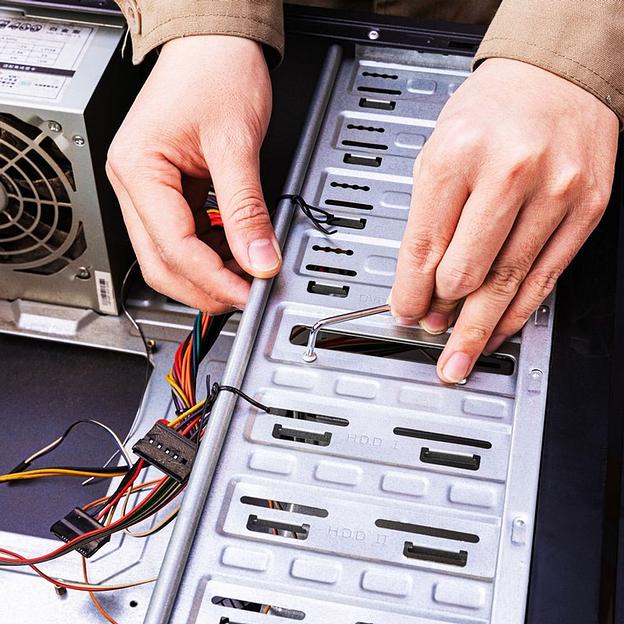 Ключи Deli Набор шестигранных ключей удлиненных Deli DL3590 9шт размер 1,5-10 мм, пластиковый держатель фото 7