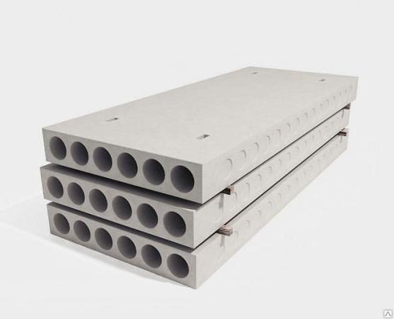 Плита перекрытия железобетонная многопустотная ПК 18.12-8т фото 1