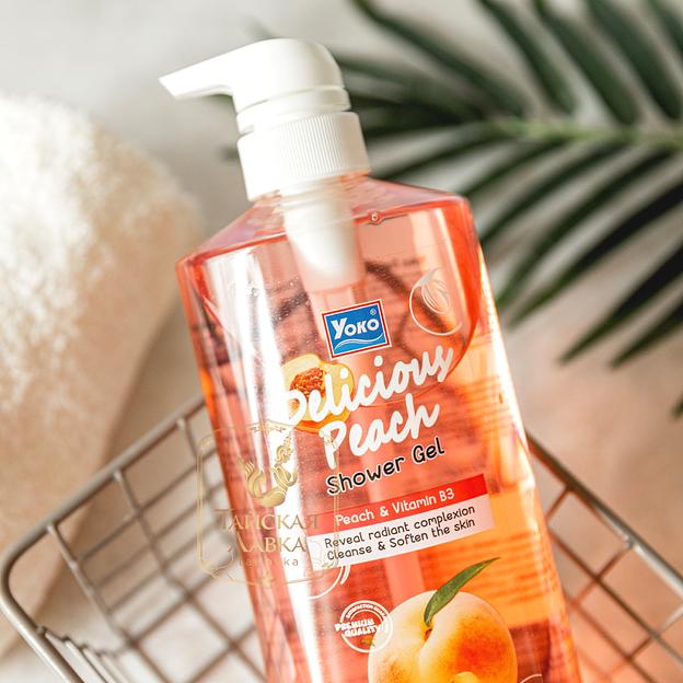 Гель д/душа с Персиком YOKO фото 5