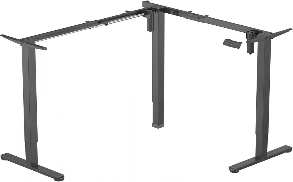 Подстолье Cactus угловое каркас черный (CS-EDXLF-BK) фото 2