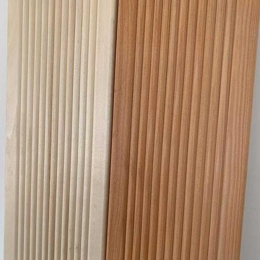 Террасная доска, Осина, 140х30х3000 мм фото 2