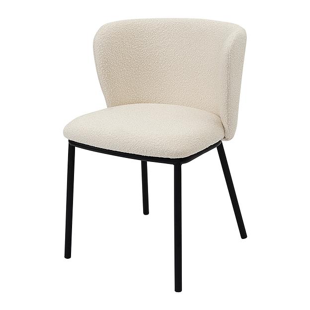 Стул Foggy, букле, молочный фото 1