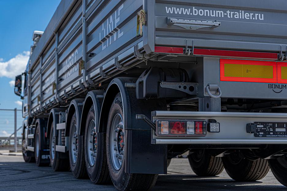 Зерновоз бортовой облегченный 46 м³ фото 6