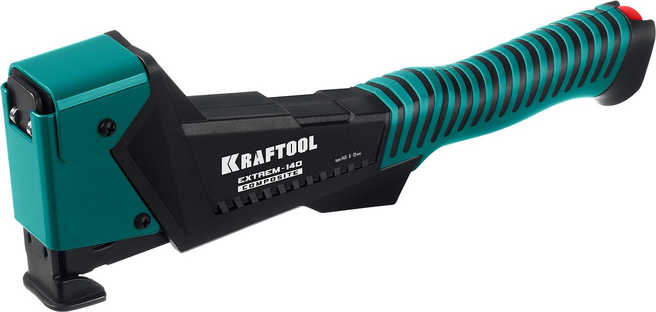 KRAFTOOL EXTREM-140 тип 140 (G/11/57) 20GA (6-12мм), композитный сверхлёгкий скобозабиватель (3154) фото 1