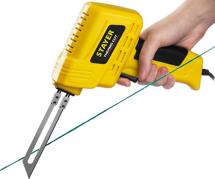 STAYER Thermo cut, 150 Вт, в наборе: 2 ножа, быстрый рез пенопласта + пластика, прибор для терморезки (45255-H2) фото 6