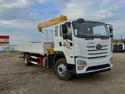 FAW JK6 CA1181 бортовой с КМУ XCMG SQS157-4 фото 1