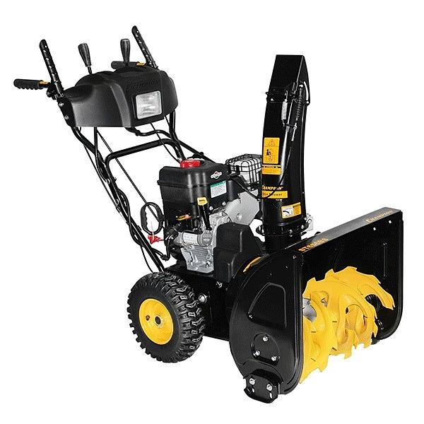 CHAMPION Снегоуборщик ST656BS { 6,5лс B&S950 56см 6F/2R колеса 3л, 77,5кг эл.стартер, фара } фото 1