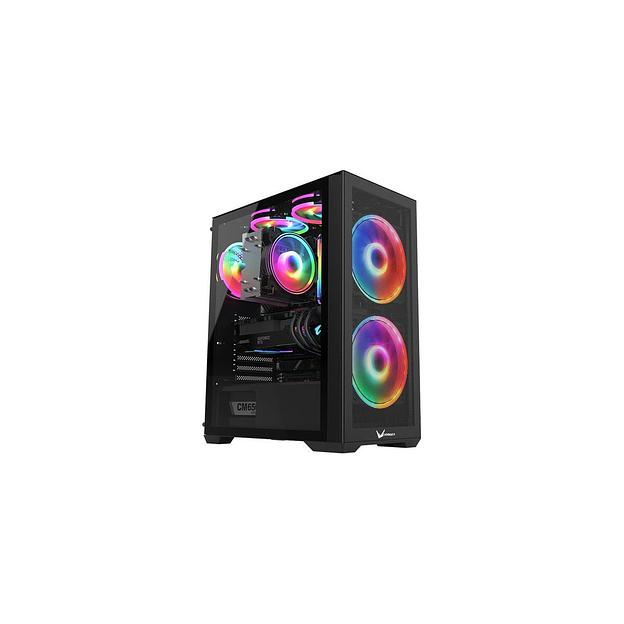 Корпус ATX Formula Air Power G5 DUO, Midi-Tower, без БП, черный фото 1