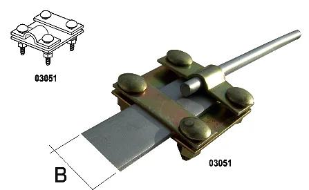Зажим контрольный AH Hardt Sp.j. полоса+проволока ОПТ фото 1