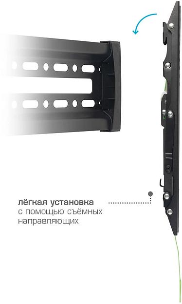 Кронштейн для ТВ ARM PLASMA-12 black (max VESA 400x400 мм., настенный, max 50 кг) (90705) фото 4