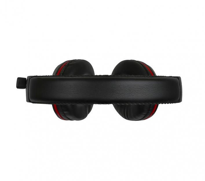 Наушники с микрофоном Оклик HS-L390G DRAGON черный/красный 1.8м мониторные оголовье (JD-728S) фото 7