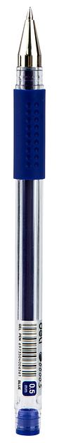 Ручка гелев. Deli Daily E6600SBlue прозрачный d=0.5мм син. черн. резин. манжета фото 6