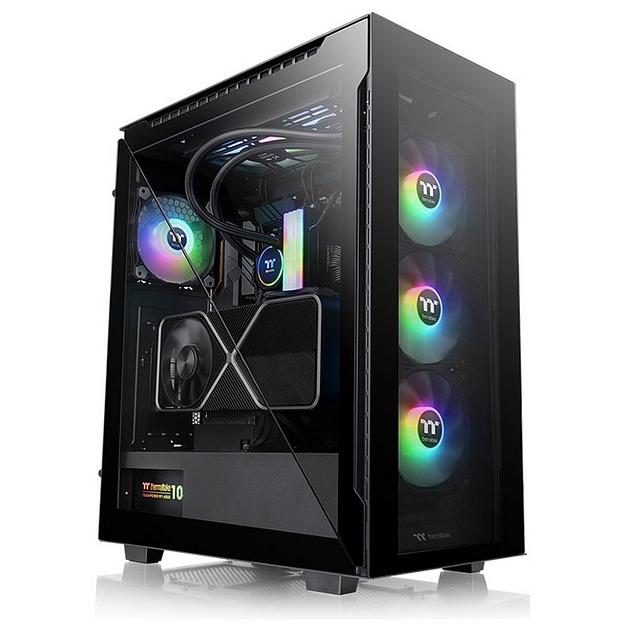 Корпус Thermaltake Divider 500 TG черный без БП ATX 3x120mm 3x140mm 2xUSB3.0 audio bott PSU фото 1