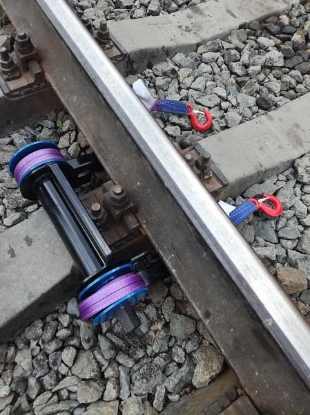 Лебедка ручная шпальная ЛР-1.6 Ш фото 2