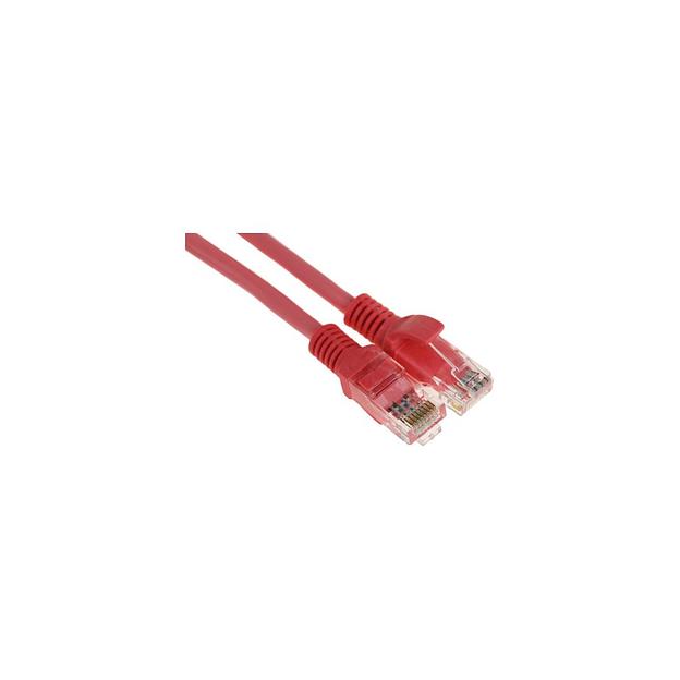 Патч-корд PREMIER PP12-0.25M/RO литой (molded), UTP, кат.5E, 0.25м, 4 пары, 26AWG, алюминий омедненный, многожильный, розовый фото 1