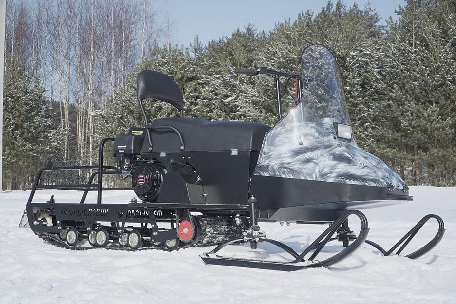 Снегоход Бурлак Егерь Центро L 20 л.с., 2970*1100*1300 мм. фото 2