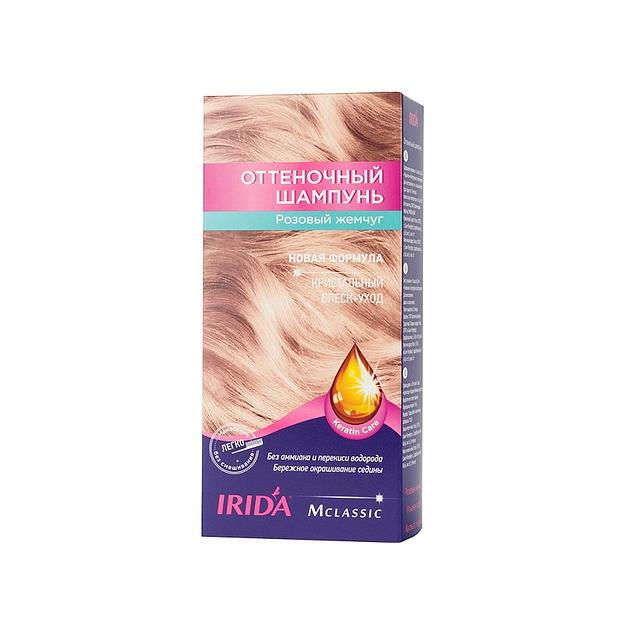 Ирида шампунь оттеночный розовый жемчуг 3*25мл фото 1